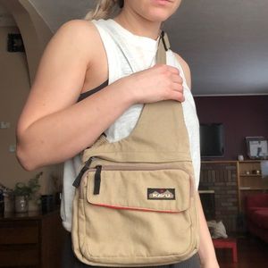 KAVU khaki shoulder bag